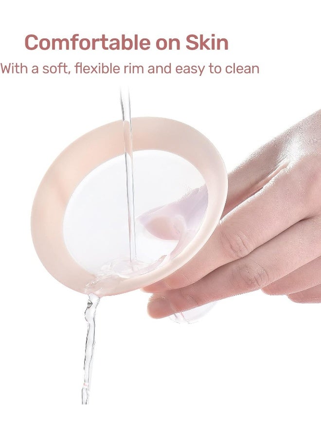 NCVI فلنجات استبدال NCVI 24 مم متوافقة مع 8780/8782/8100/8102/8122/8116/8128/8129، ملحقات مضخة الثدي، خالية من BPA - Image 5