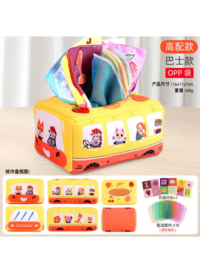 Tear Tissue Box 0-3 Years Old Baby Early Education Educational Toys Parent-child Interactive Toys