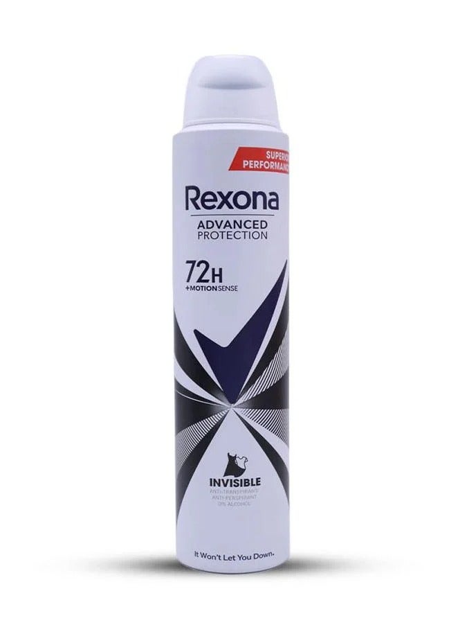Rexona Invisible Advanced Protection Deodorant Spray - 200 ml