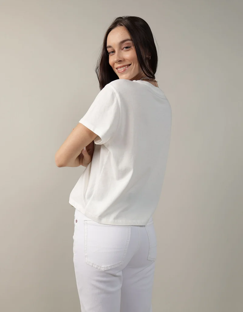 امريكان ايجل Printed Short Sleeve T-Shirt