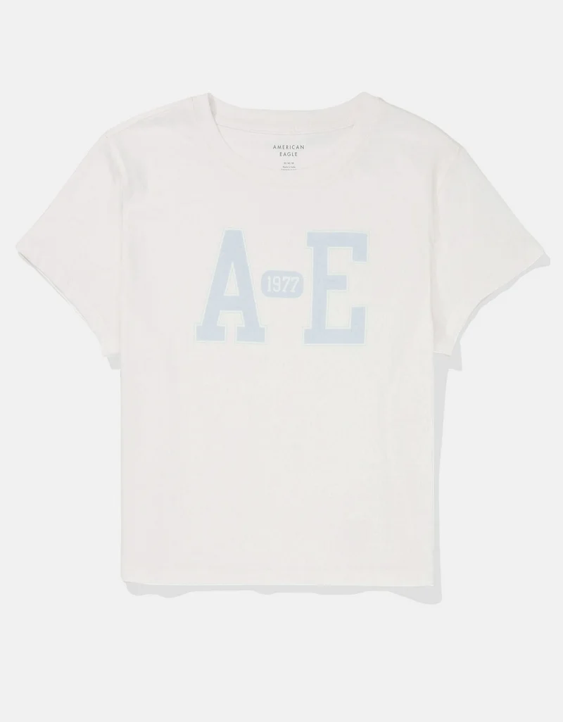 امريكان ايجل Printed Short Sleeve T-Shirt