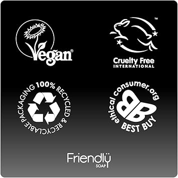 Friendly Soap Natural Activated Charcoal Detox Bar Soap Case of 6 - Image 4