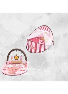 ibaby Multi-function Portable bed and Play Mat with Mosquito Net  - Image 2