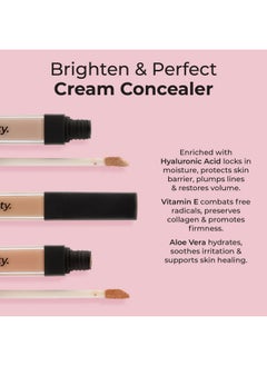 MCoBeauty MCoBeauty Brighten & Perfect Cream Concealer, 2 Light Natural, Brightening Coverage for Flawless Complexion, Vegan, Cruelty Free Cosmetics  - Image 4