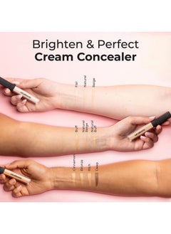 MCoBeauty MCoBeauty Brighten & Perfect Cream Concealer, 2 Light Natural, Brightening Coverage for Flawless Complexion, Vegan, Cruelty Free Cosmetics  - Image 5