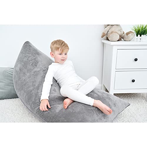 KISBINI Toddler Girls Boys Pajamas Basic Solid Color Cotton Sleepwear Soft Long Sleeve Pjs 2pcs Set White - Image 2