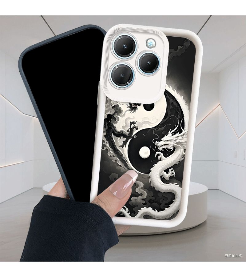 Phone Case Compatible With Tecno Spark 20 Pro Hot 9 10 11 20 30 40 Smart 6 7 8 Note 30 Pro Infinix GT 10 Pro Spark 6 Go 8C 10 Pop7 Pro Nova 4 Pro Pova 5 Pro Mixed Color 1 High Quality TPU Soft Shell Full Coverage - Image 5