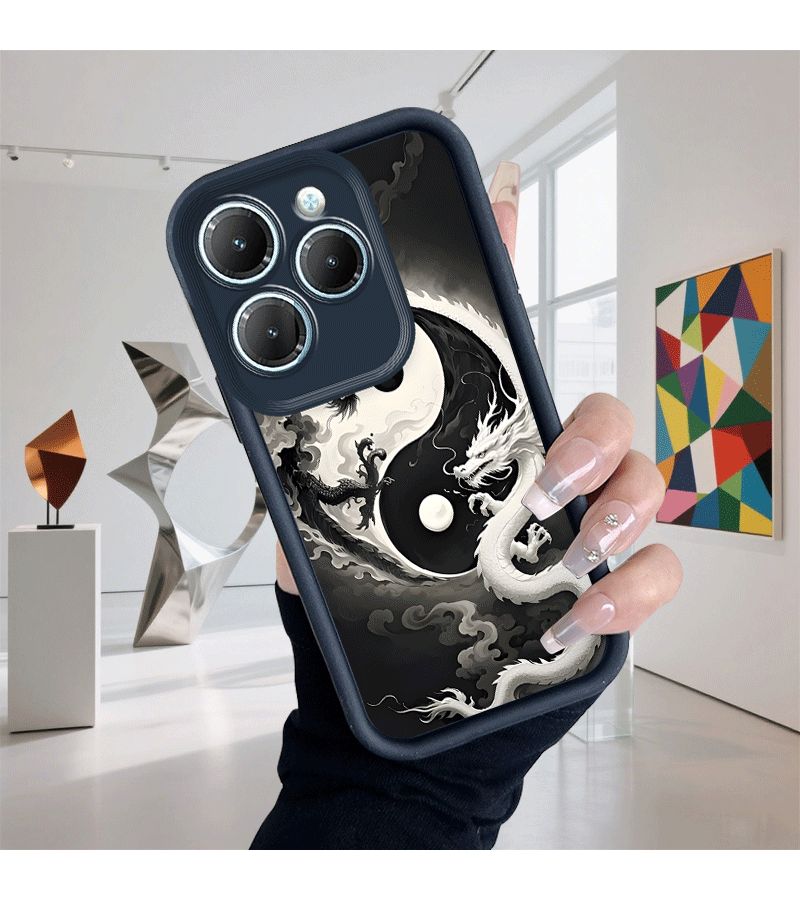 Phone Case Compatible With Tecno Spark 20 Pro Hot 9 10 11 20 30 40 Smart 6 7 8 Note 30 Pro Infinix GT 10 Pro Spark 6 Go 8C 10 Pop7 Pro Nova 4 Pro Pova 5 Pro Mixed Color 1 High Quality TPU Soft Shell Full Coverage - Image 4