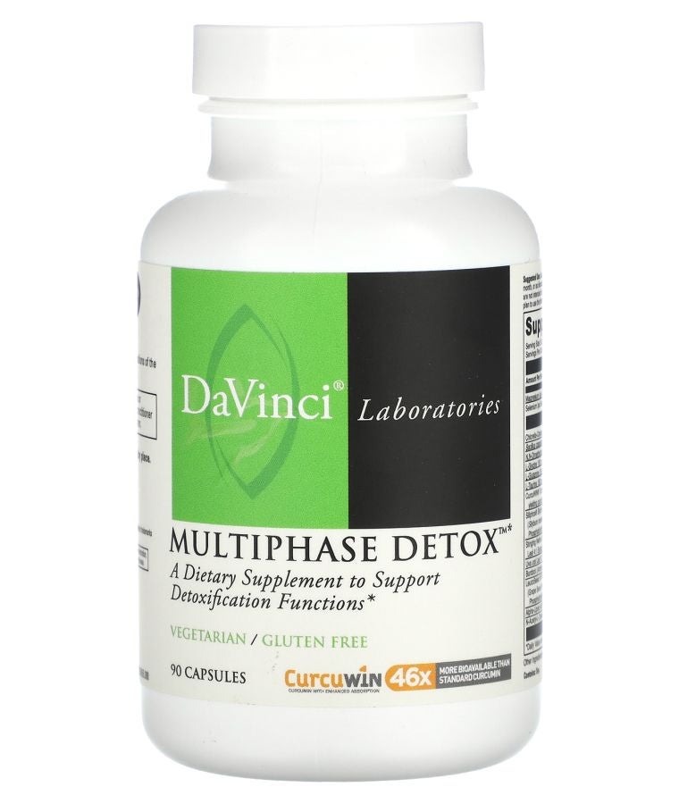 DaVinci Laboratories Multiphase Detox 90 Capsules