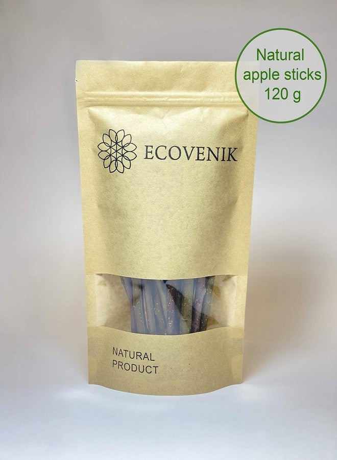 ECOVENIK Apple Sticks 120 gram Rabbit & Hamster Chew Toys - 100% Natural & Organic Chinchilla Food, Treats for Guinea Pig, Squirrels, Parrots & Other Small Animals (Made in Ukraine) - Image 2