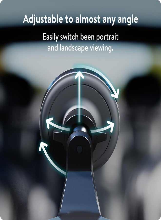 Mous - MagSafe Compatible Car Mount Phone Stand - Phone Suction Mount Compatible with iPhone 16/15/14/13/12 Series Phones and MagSafe Compatible Cases - Image 4