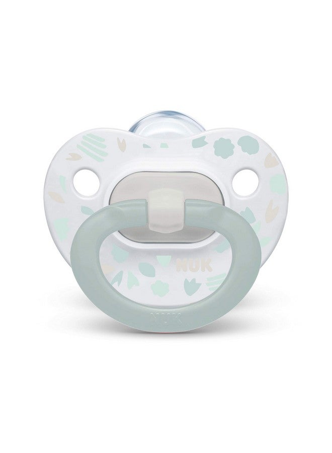 NUK NUK Orthodontic Pacifier Value Pack, Boy, 0-6 Months (Pack of 3) - Image 3