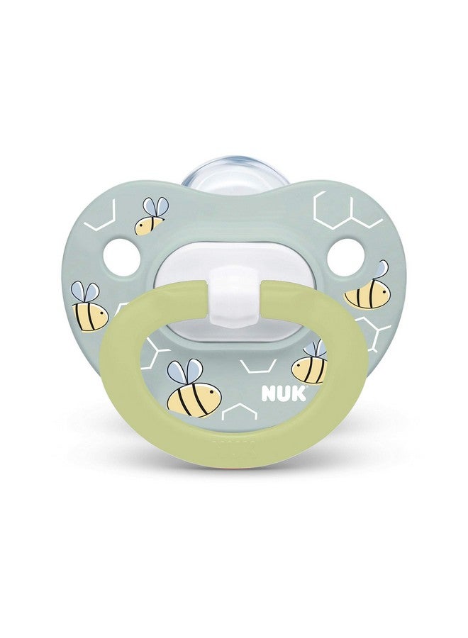 NUK NUK Orthodontic Pacifier Value Pack, Boy, 0-6 Months (Pack of 3) - Image 4
