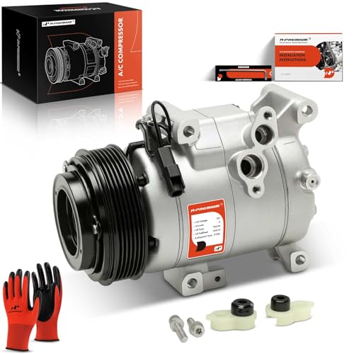 A-Premium Air Conditioner AC Compressor with Clutch Compatible with Mazda CX-9 CX9 2016-2023 L4 2.5L - Image 1
