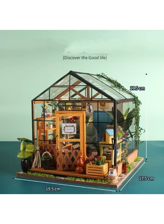 بيت كاثي المصغر DIY – نموذج ثلاثي الأبعاد للهدايا اليدوية والزينة المنزلية - Image 2