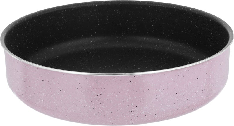 Rocky Al Saif Gallery Granite Oven Tray, 26 cm - Pink - Image 3