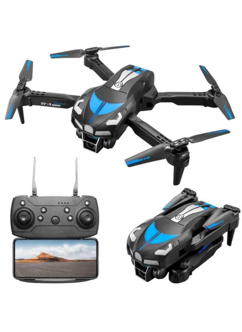 YT-1 Folding Drone: Triple HD Camera, Optical Flow Positioning, Obstacle Avoidance  - Image 2