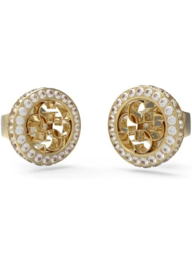 GUESS 4G Pave Stud Earrings
