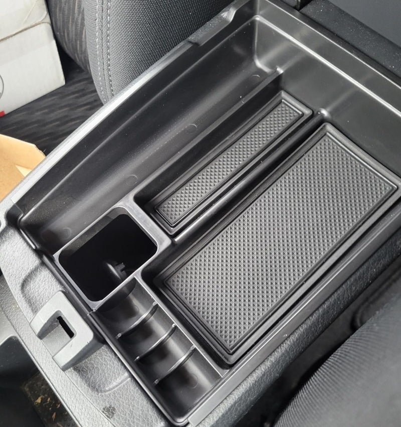 Vesul Armrest Secondary Storage Box Glove Pallet Center Console Tray For Nissan Rogue 2014 2015 2016 by Vesul