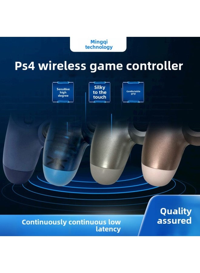 Generic Spot Ps4 Gamepad Wireless Bluetooth Ps4 Wireless Handle Dual Vibration Bluetooth PS4 Handle-Product Color:Gray Camouflage  - Image 2