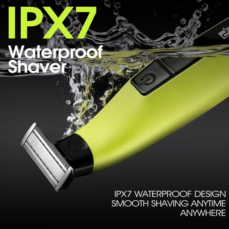 DSP Electric Beard Trimmer and Shaver, Face & Body Hair Trimmer for Men, Travel Lock, Low Noise, Electric Razor for Teen Boys, Facial Trimmer for Men, Waterproof - Image 5