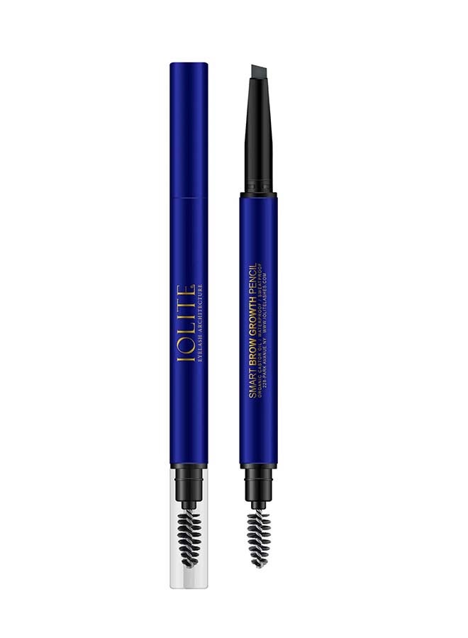 IOLITE Smart Eyebrow Pencil With Mascara Brush, Grey Matter - Image 1