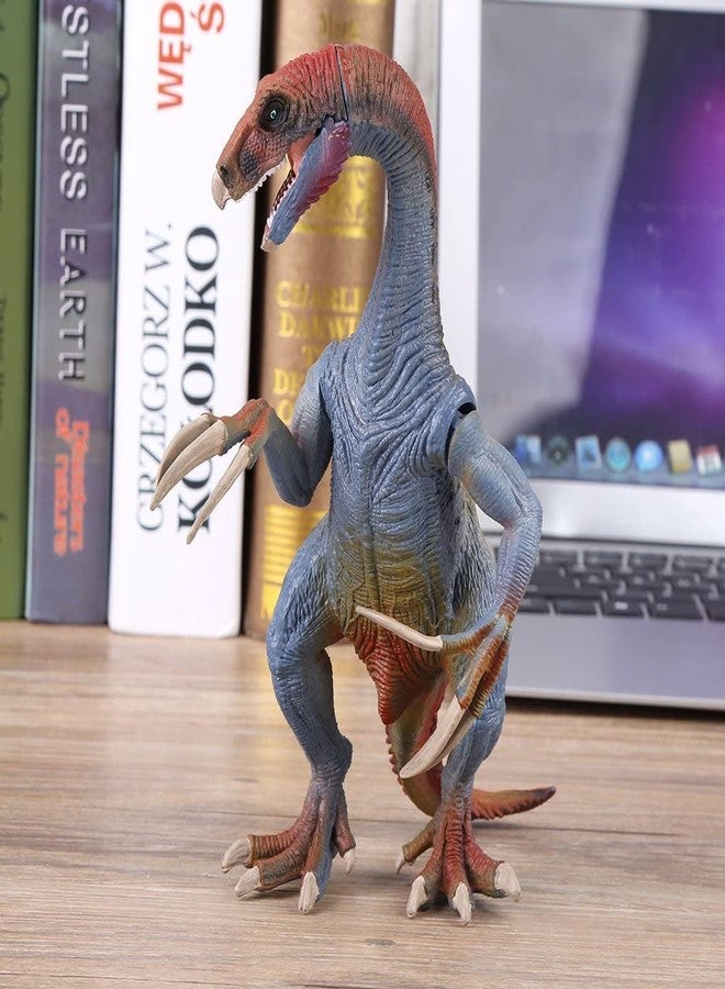 KARTASYA Dinosaur Toys for Kids, Therizinosaurus Rex Toy with Movable Mouth, Realistic Jurassic Dinosaur Park Figurines Gift Dinosaur Toys for Kids (19cm X 15cm) Therizinosaurus T-Rex Edition - Image 5