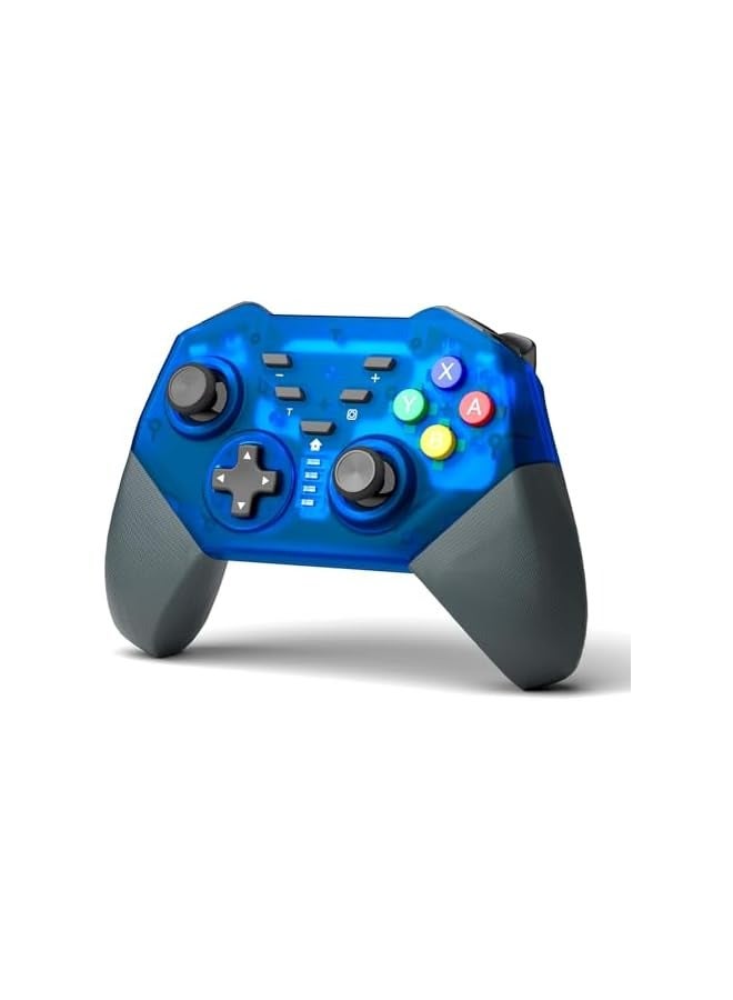 بروماس وحدة تحكم التبديل، وحدة تحكم التبديل اللاسلكية للتبديل/سويتش لايت/سويتش OLED، وحدة تحكم سويتش برو، عصا تحكم عن بعد بلوتوث تدعم محور الدوران، اهتزاز مزدوج - Image 1