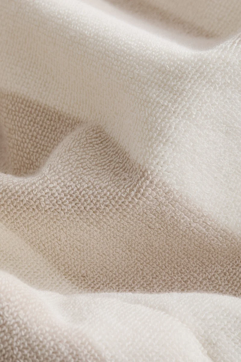 اتش اند ام روب استحمام من القطن التيري