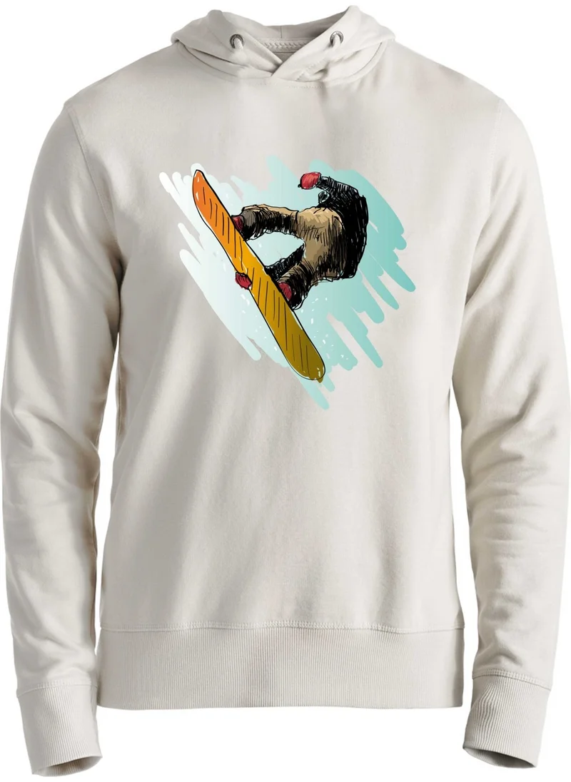 Alfa Tshirt Snowboad Ecru Sweatshirt