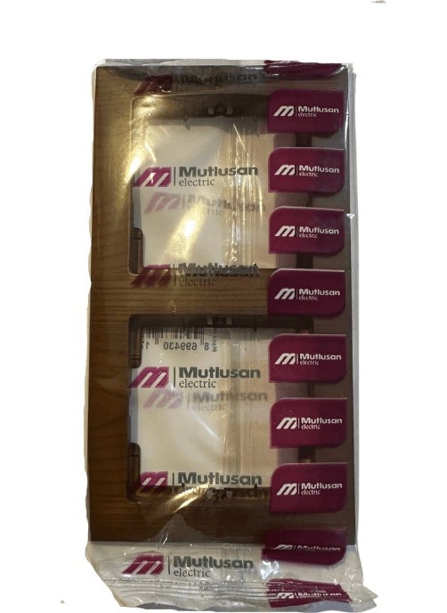 Mutlusan - Candela Double Frame Walnut - Image 1