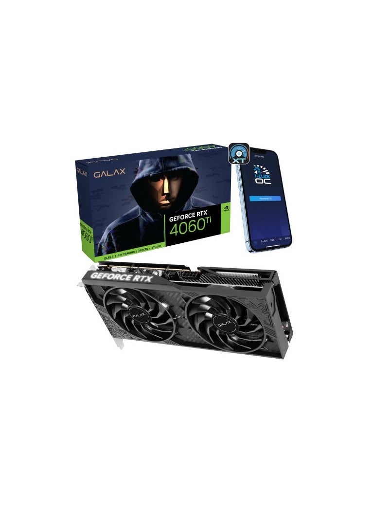 GALAX - GALAX GeForce RTX™ 4060 Ti 8GB 1-Click OC - Image 1