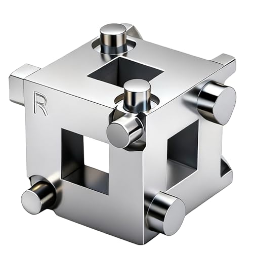 RXALASKA 38 Disc Brake Piston Tool Caliper Wind Back Cube Tool Universal Cube Brake Caliper Compression Accessory for Car Rear Disc - Image 1