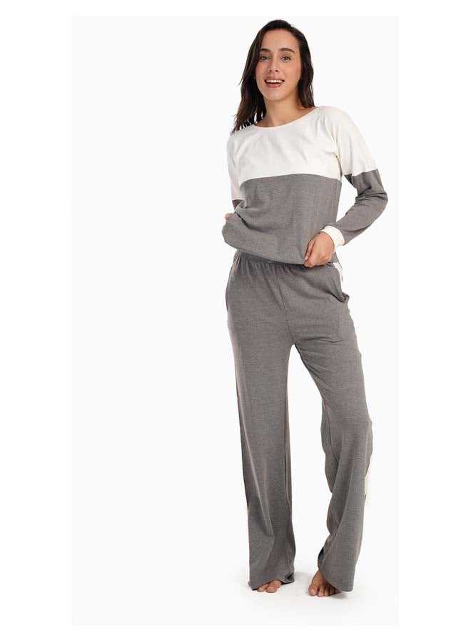 Carina Dual Tone Comfy Pyjama Set  - Image 1