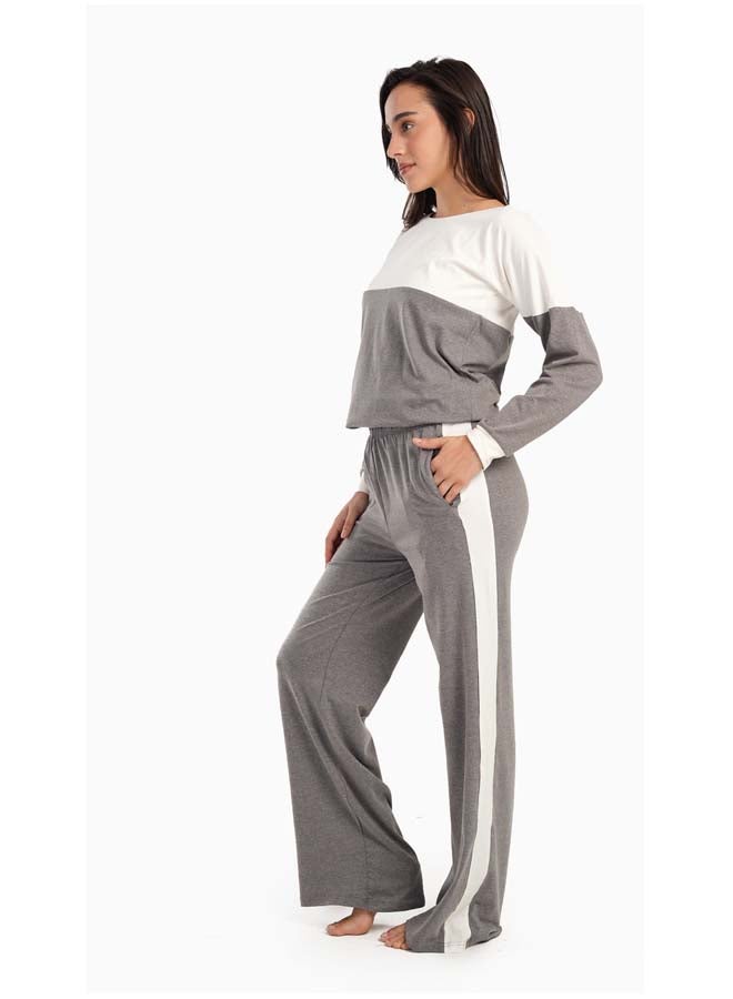 Carina Dual Tone Comfy Pyjama Set  - Image 2