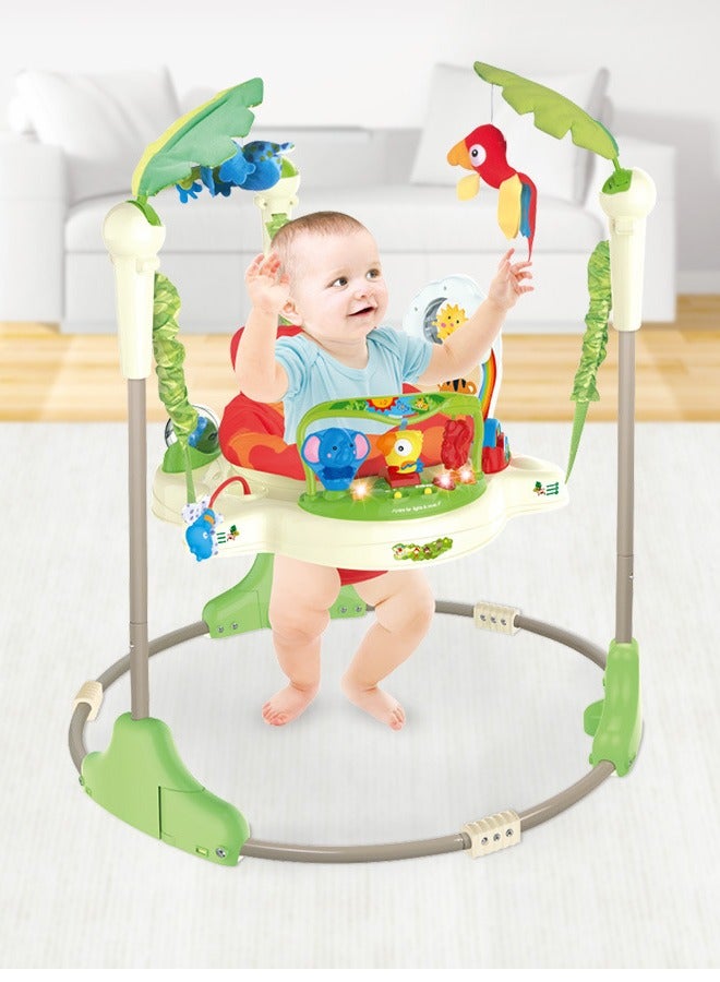 Baby Activity Jumper and Bouncer, Infant Activity Center with Music - Image 2