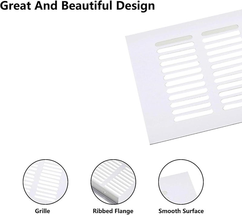 ULIFESTAR Aluminum Alloy Mesh Air Vent Cover 100x600mm For Shoe Cabinet Wardrobe Floor Exhaust - Image 5