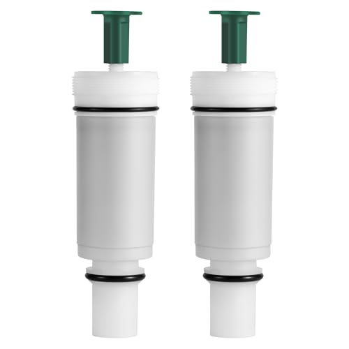 Edifla 2Pack C100500K Flush Valve Cartridge Assembly for 500 501 501A 501B 503 504 Series 503504 Cartridge Compatible with M101526F3 M101526F4 Assist Tank - Image 1