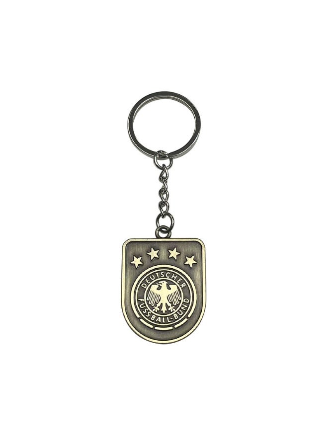 Football Club World Cup Keychain Real Madrid/Brazil/Argentina/Germany/Barcelona/Juve Keychain Accessory Pendant Bag Chain Car Keychain Creative Gift for Unisex
