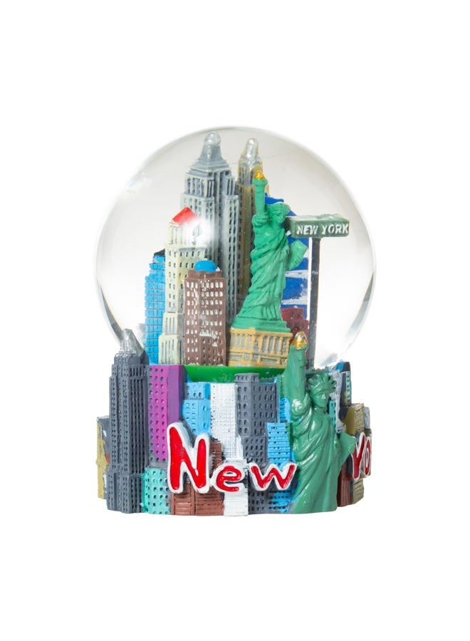 Artisan Owl New York City The Big Apple Multicolored 80mm Souvenir Water Snow Globe - Image 2