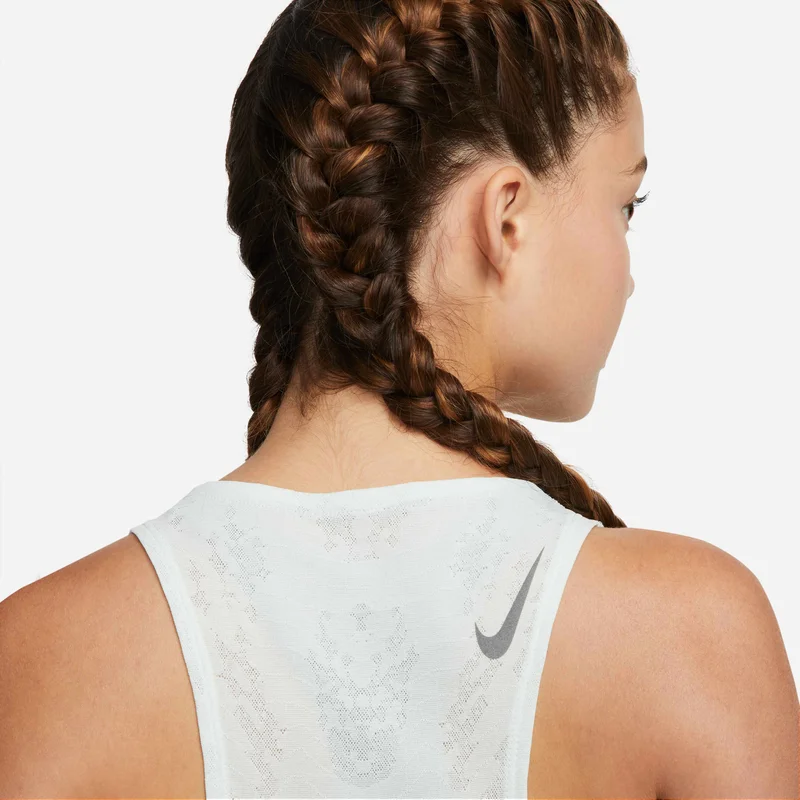 Nike Green Women's Dri-FIT ADV Run Division Engineered Tank Top for Women | Best Price UAE