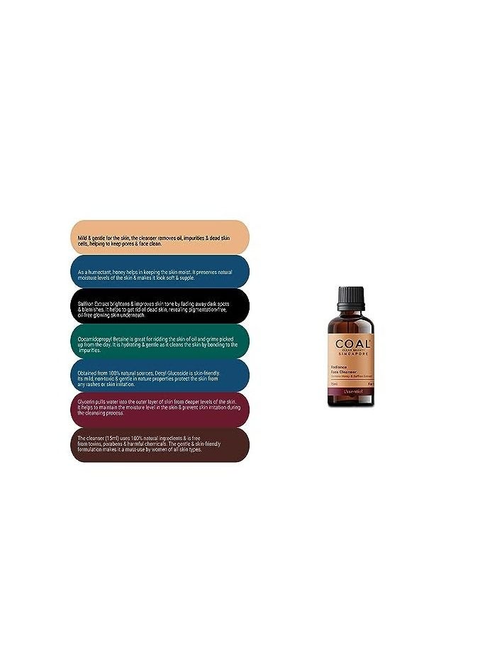 COAL CLEAN BEAUTY COAL Clean Beauty Radiance Face Cleanser  - Image 4