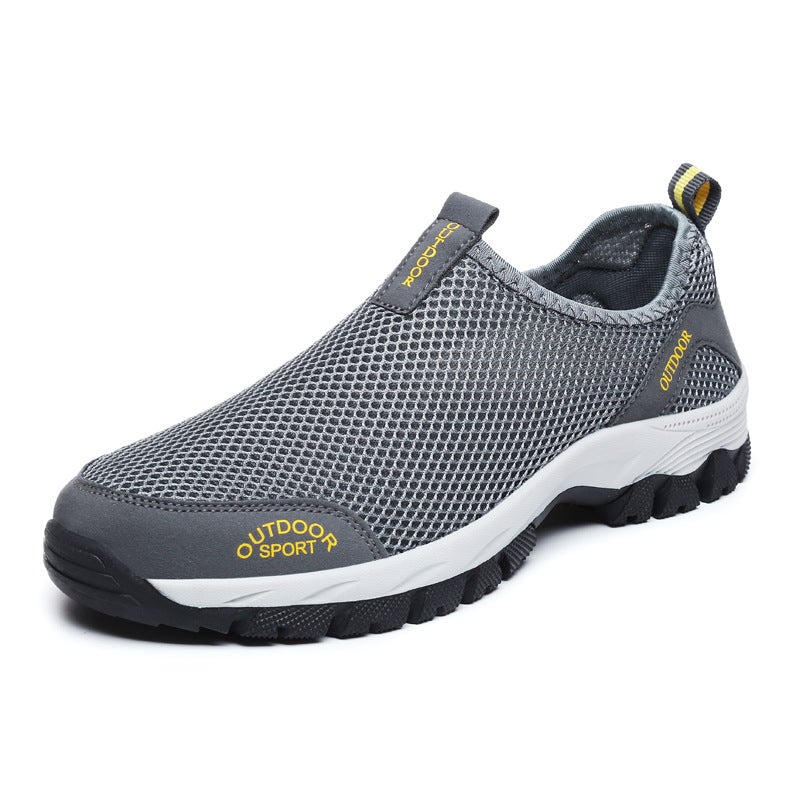 Generic Large Size Non-Slip Outdoor Sneakers LQ-1812 gray 