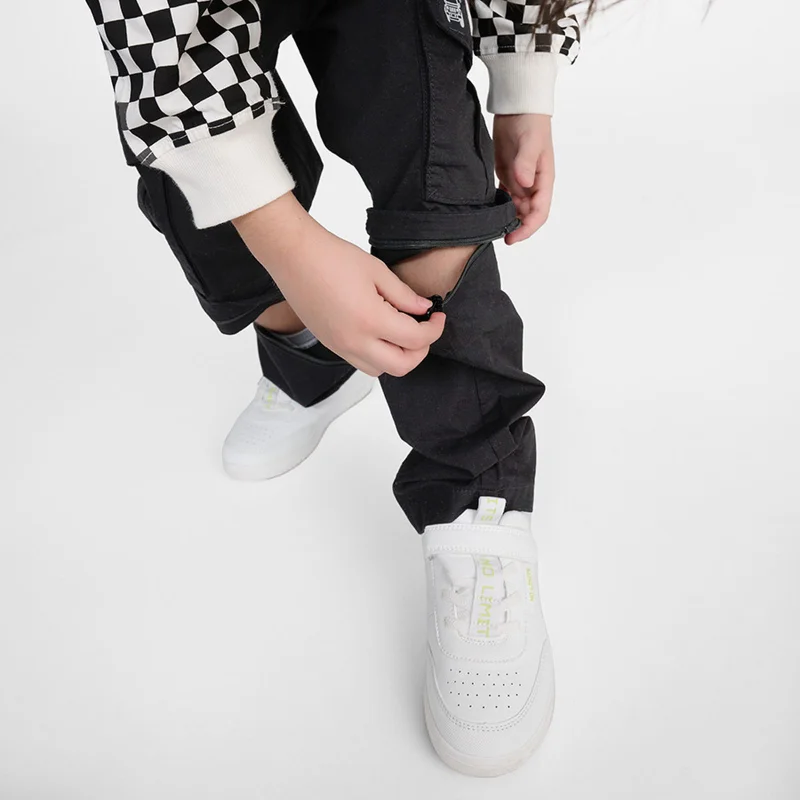 Cool Club BLACK COTTON TROUSERS