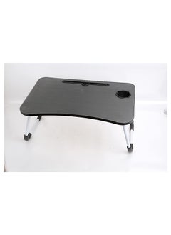 Home Pro Folding Laptop Table Portable Desk with Cup Holder, Foldable, Adjustable with for Work, Study, Entertainment, & Camping