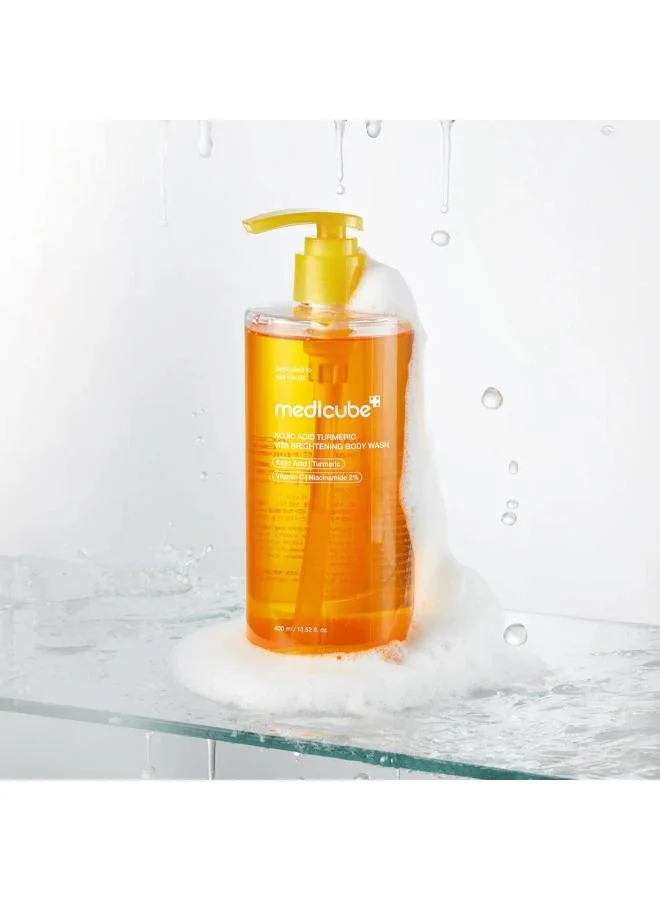 Medicube  Medicube-Kojic Acid Turmeric Vita Brightening Body Wash 400Ml for Women | Best Price UAE