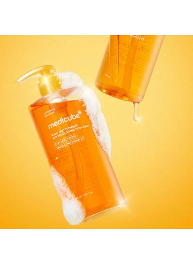 Medicube Medicube-Kojic Acid Turmeric Vita Brightening Body Wash 400Ml