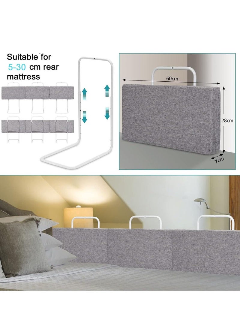 Bed Rail for Toddlers, 2PCS Upgrade Reinforced Bed Guard Rail for Kids, Free Combination Children Bed Rail Guard for Full-Size Mattress, Strong Iron Support, Not Falling, Pink - pzsku/Z6C0AC269B54B67ADA567Z/45/_/1729651947/fcbd55fd-ad40-46e2-a762-8b8b96d2b67b