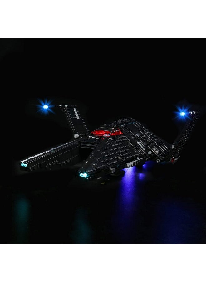Vonado VONADO Led Light Kit Compatible with Lego Inquisitor Transport Scythe 75336 (No Model), Building Lighting Kit Compatible with Lego 75336 Building Set Bricks, Creative DIY Light Kit (Standard Edition)  - Image 1