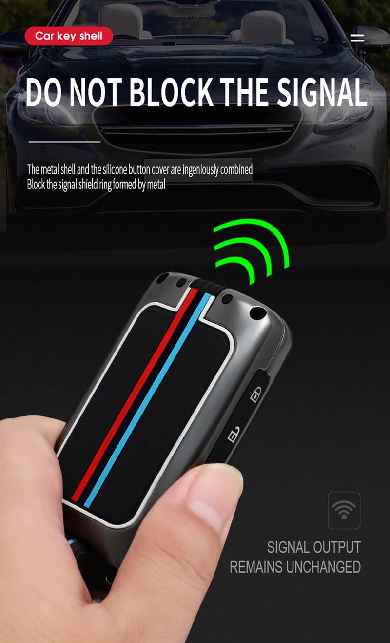 Ysbxitu 4 Buttons Remote Key Fob Cover Case Keychain Compatible with CX-60 CX-90 MX-5 CX-30 CX-5 CX-50 CX-9 Mazda2 3 6 - Image 3